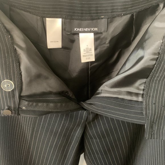 Jones New York Women's Pinstripe Dress Pants - Picture 3 of 7